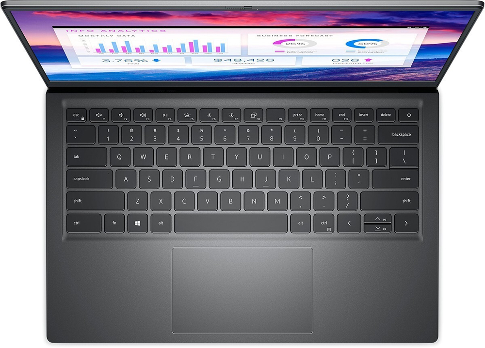 Ноутбук Dell Vostro 5410-4434 Intel Core i5 11300H, 3.1 GHz - 4.4 GHz, 8192 Mb, 14&quot; Full HD 1920x1080, 256 Gb SSD, DVD нет, nVidia GeForce MX450 2048 Mb, Linux, серый