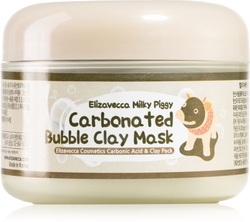 Elizavecca Milky Piggy Carbonated Bubble Clay Mask - Глубоко очищающая маска для проблемной кожи /   100  g  / GTIN 8809071369427