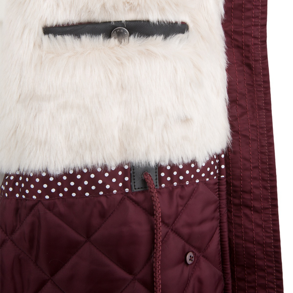 Куртка Аляска Женская - Elyse Parka 2015 (бордовая - maroon)