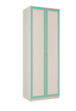 Шкаф Миндаль 06.55 аруша венге/кожа мята