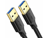 Кабель USB-USB 3.0, 2 м черный