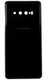 Задняя крышка для Samsung S10 Plus со стеклом для камеры (Black)