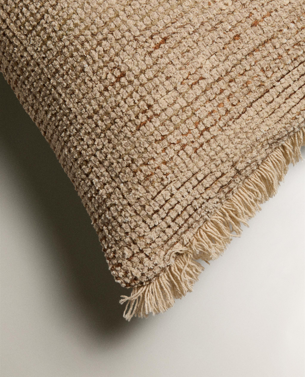 Zara Home наволочка декоративная из хлопка, экрю, 40x60 см · 5305/008