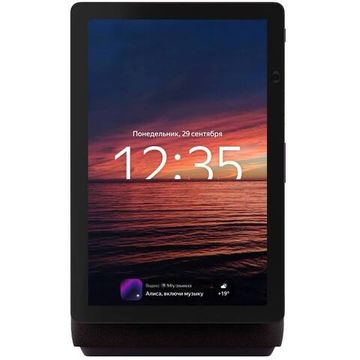 Умная колонка Яндекс Станция Дуо Макс с Алисой и Zigbee, красный