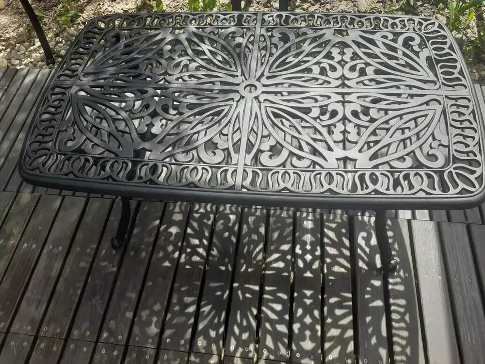 Садовая мебель из литого алюминия Conrad 8, бежевый