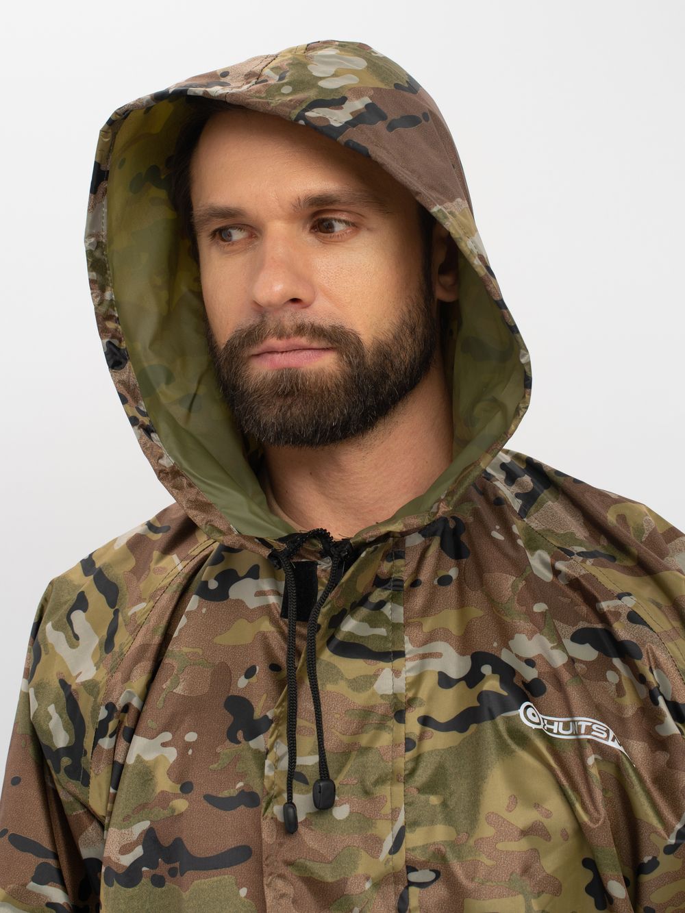 Плащ ВВЗ ткань Таффета PVC (20000мм) цвет Мультикам