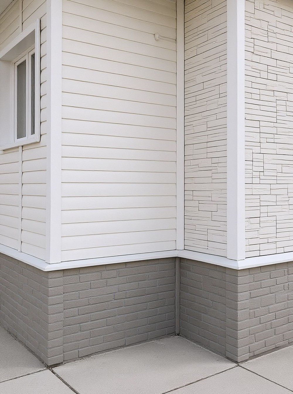 Угол внешний (наружный) 75х75мм Длина 2000мм, Белый (RAL9003), 0,45мм, комплект 5 шт.