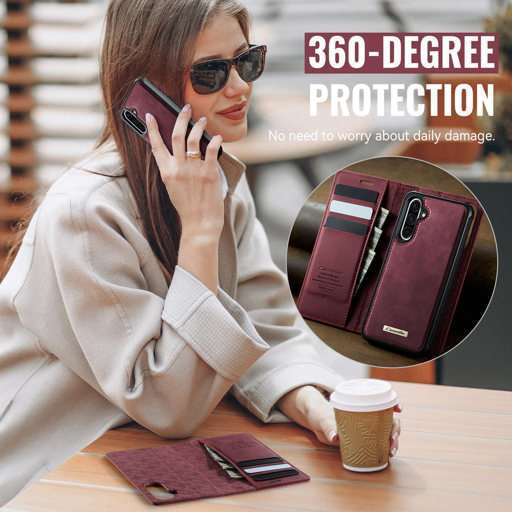 Чехол-кошелек CaseMe 2 in 1 MagSafe Samsung Galaxy A36