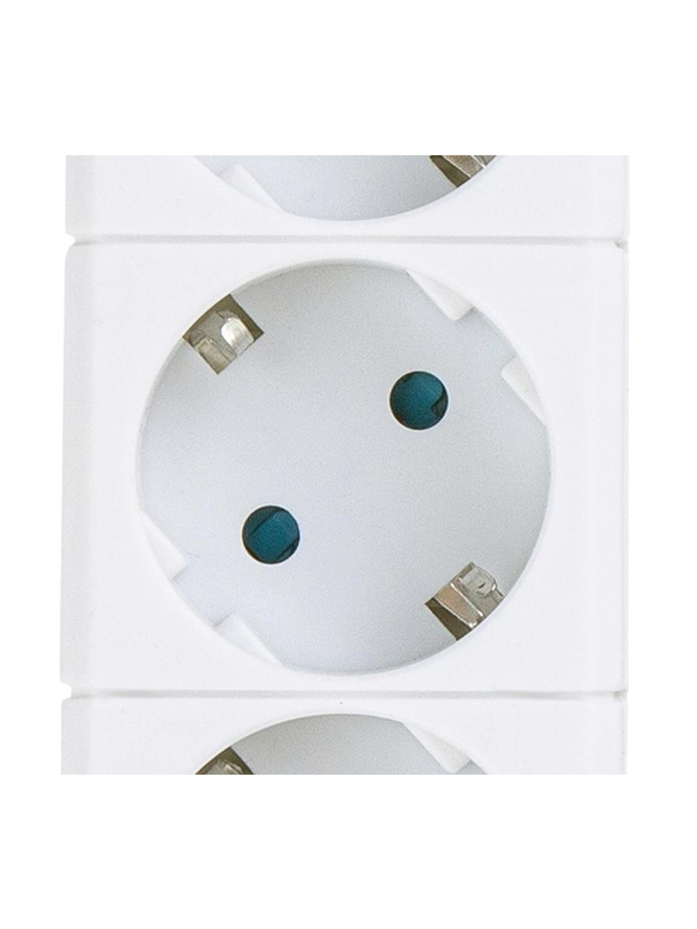 Фильтр сетевой 5х3м с/з со шторками ПВС 3 IP075 2USB 2200Вт 10А бел. Duwi 32592 5