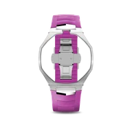 Корпус для часов POP-Swatch x AP - Голубой и Фиолетовый - Комплект из 2 ремешков
