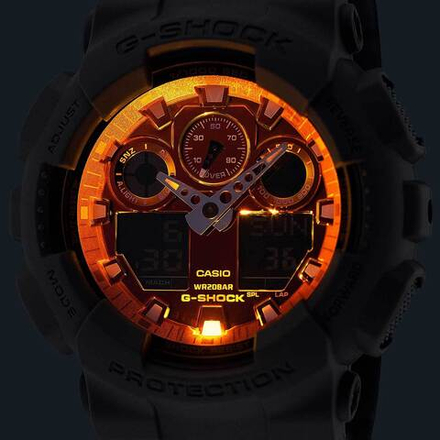 Мужские наручные часы Casio G-Shock GA-100FL-8A