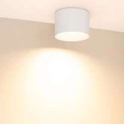 Светильник SP-BISCOTTO-R120-12W Warm3300-MIX (WH, 80 deg, 230V) (Arlight, IP54 Металл, 5 лет) 054913