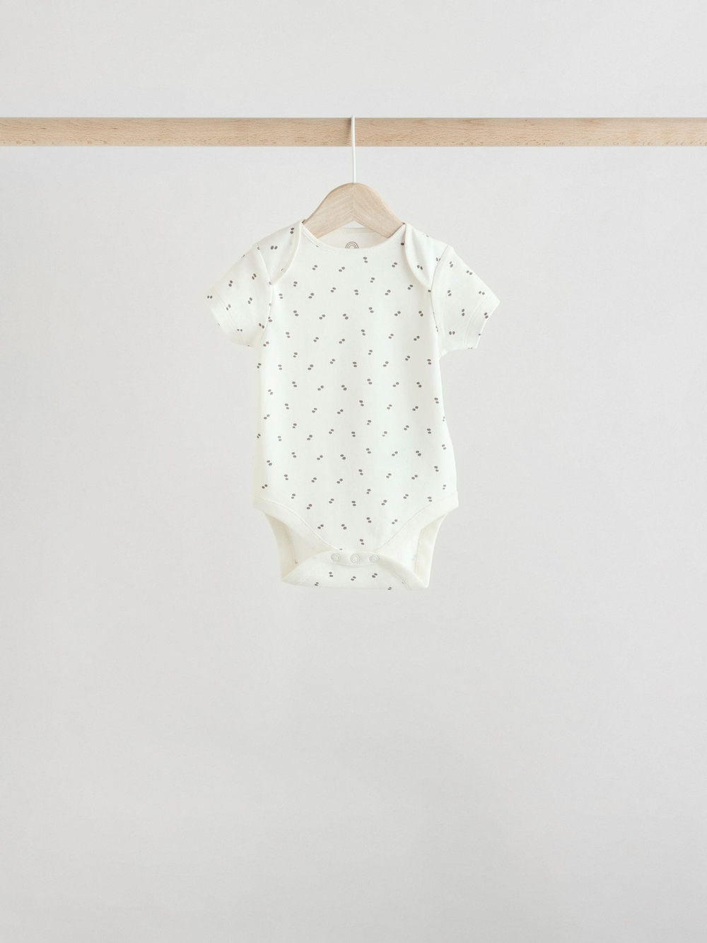 Боди с коротким рукавом для малышей Next E57-521, Серый, Бежевый