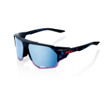 Спортивные очки 100% Norvik / Black Holographic / HiPER Blue Multilayer Mirror