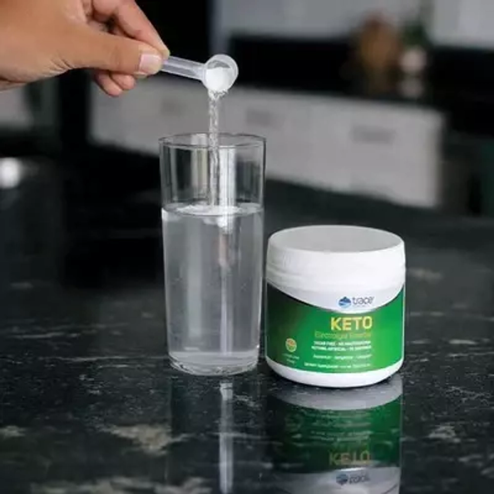 KETO Electrolyte Powder - Лимон Лайм 330 грамм Trace Minerals Research