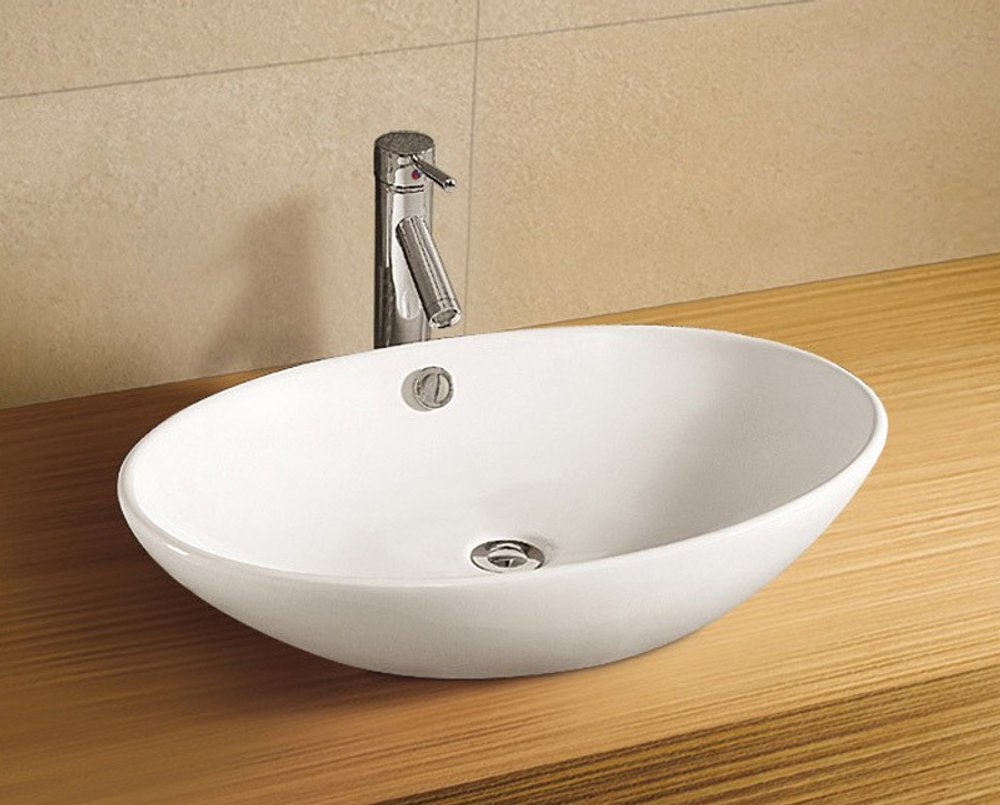 Раковина Azario 625*415*150 накладная, овал 4889