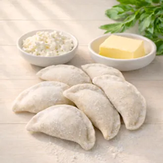 Вареники с творогом / 500 г
