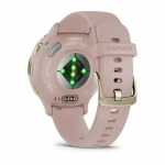 Умные часы Garmin Venu 3S 41 мм, золотистый с розовым ремешком (Dust/Rose)