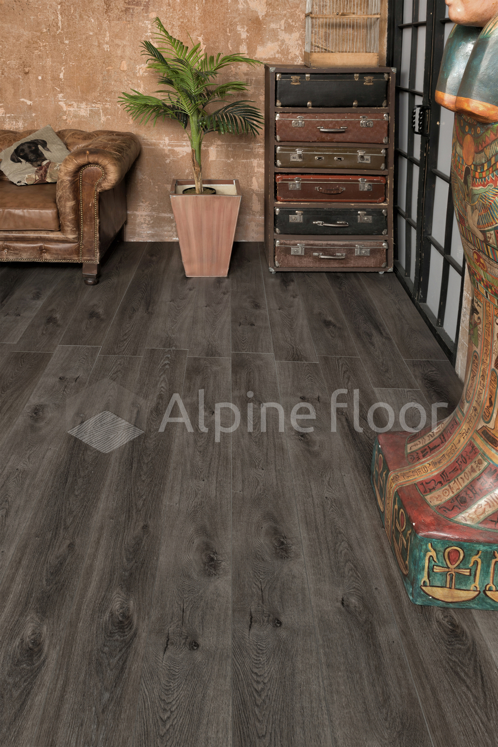 SPC-ламинат Alpine Floor PREMIUM XL ECO 7 - 11 Дуб Торфяной