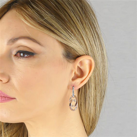 Серьги Boccadamo XOR622RS BW/S/RG