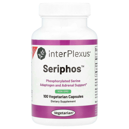 InterPlexus, Seriphos™, 100 вегетарианских капсул