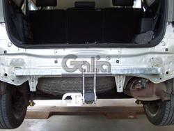 Фаркоп оцинкованный Galia T053A для Toyota Corolla Verso 2004-2009(паспорт и сертификат в комплекте)(без электрики)