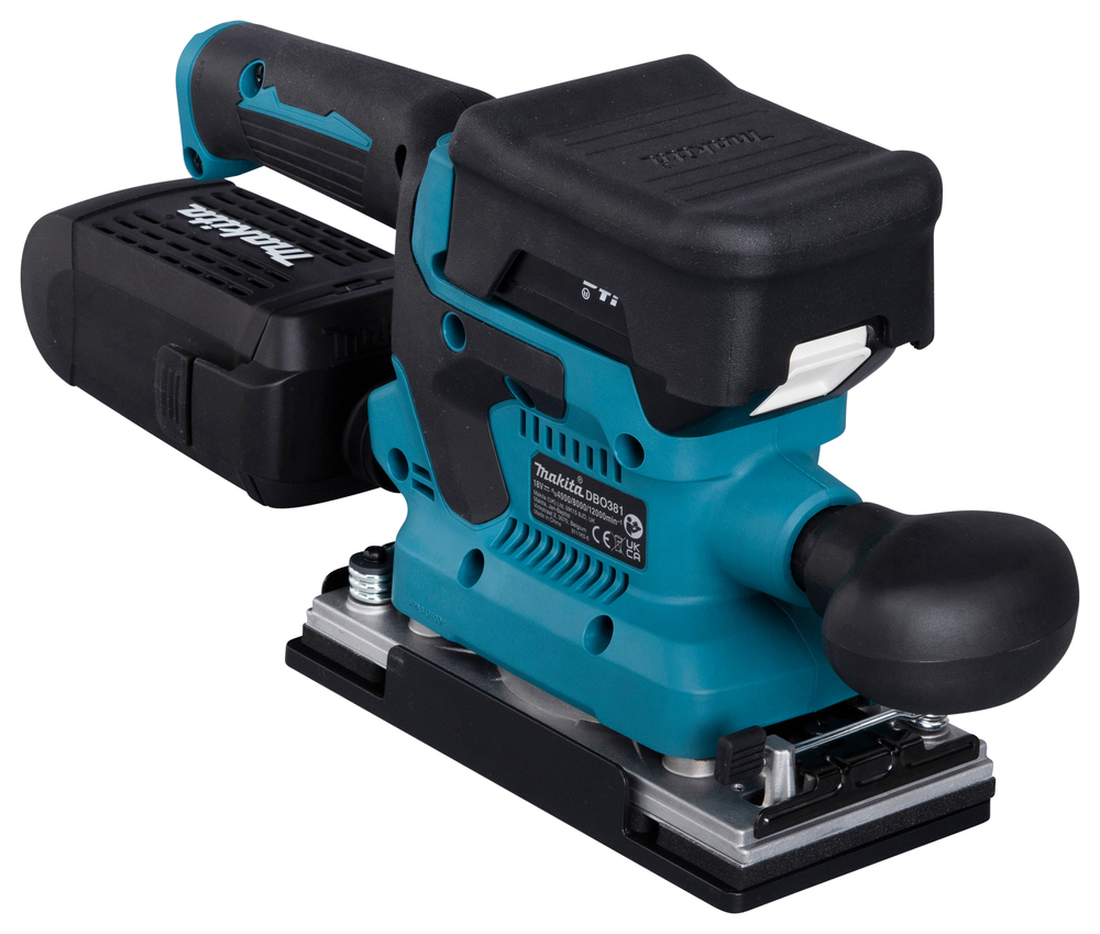 ВШМ,LXT,BL,18В,XPT,AWS, 93х228мм,4000-12000об\м,ампл-2.0мм,1.5кг,кор,п\сборник,зажим,WUT01, без акку Makita DBO381ZU