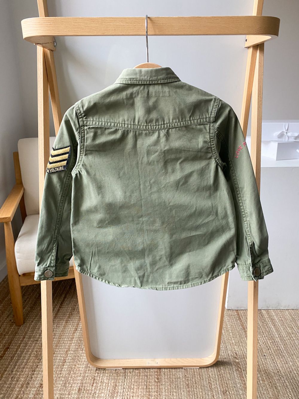 Хлопковая рубашка Zadig&Voltaire, 104