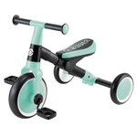 Трёхколёсный велосипед-беговел Globber Learning Trike 2 в 1 Mint
