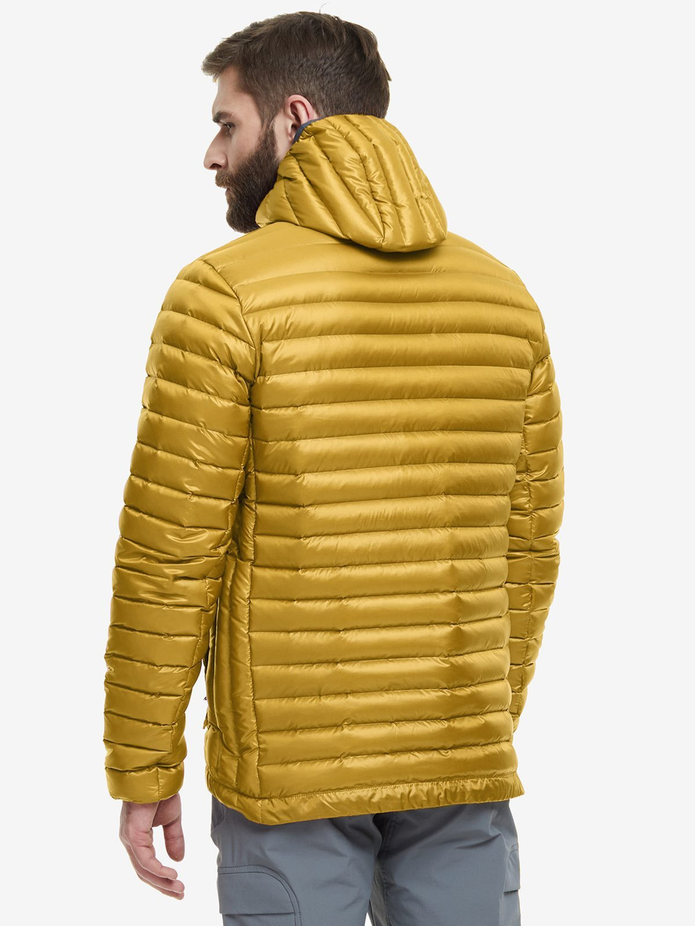 Куртка мужская пуховая BASK CHAMONIX LIGHT MJ V2 золотая