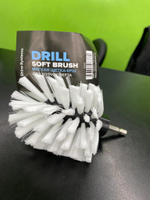 Shine Systems Drill Soft Brush - мягкая щетка ерш для шуруповерта