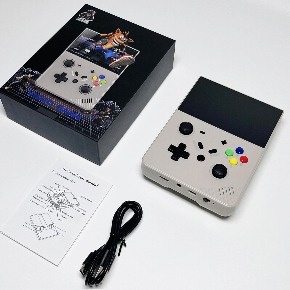 Портативная игровая приставка M18 R43 PRO, 64 ГБ, 4K, черная