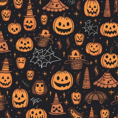 Хэллоуин. Хеллоуин. Halloween. Тыквы, призраки и паутина