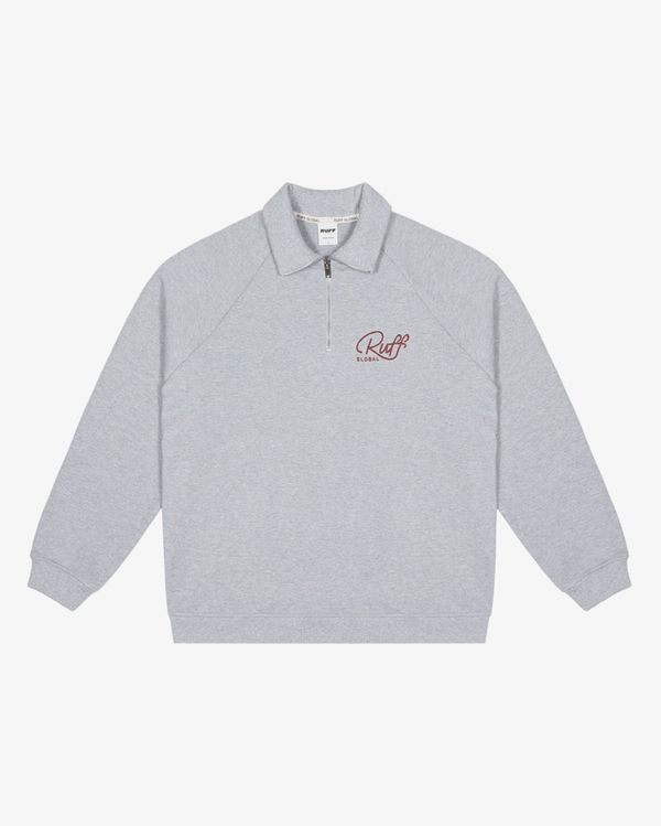 Толстовка Halfzip Sport Jacket серый меланж - фото 2