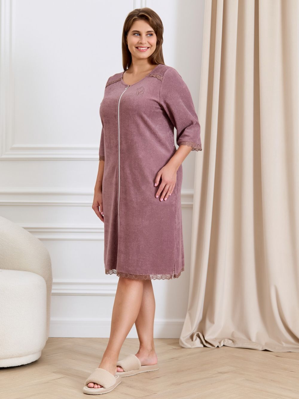 Халат Антей Виотекс КАПУЧИНО