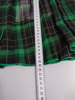 Юбка F&F черно-зеленая 48 размер