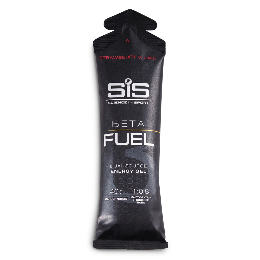 Гель энергетический SIS GEL BETA FUEL Клубника and Лайм, 60мл 4шт