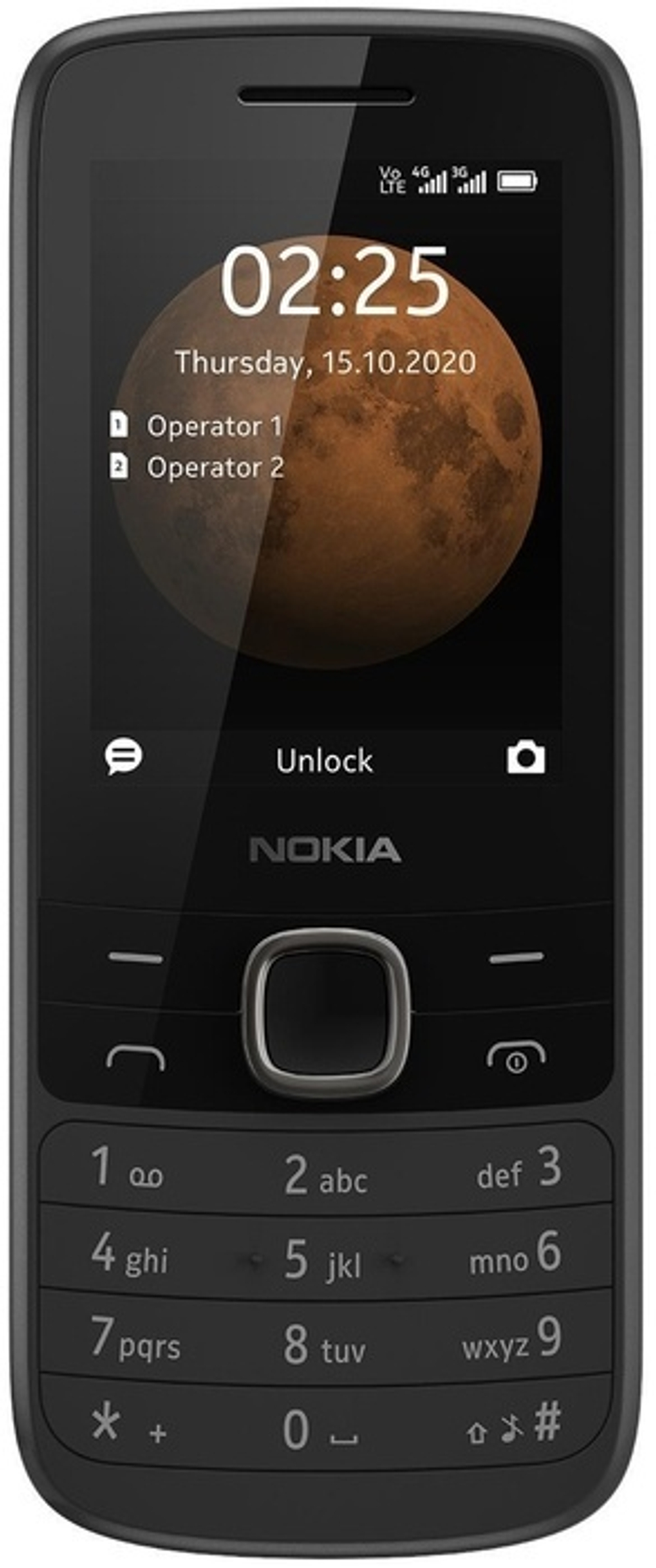 Мобильный телефон Nokia 225 4G черный