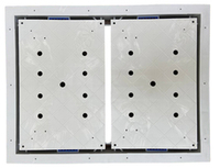 Люк ревизионный под покрытие съемный 350х450 мм, дверка 300х400 мм