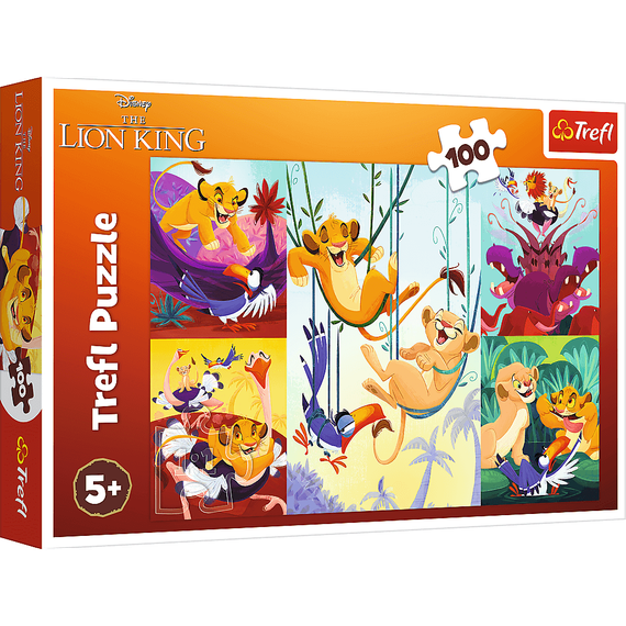 Puzzles - &quot;100&quot; - Courageous Lion King / Disney Lion King