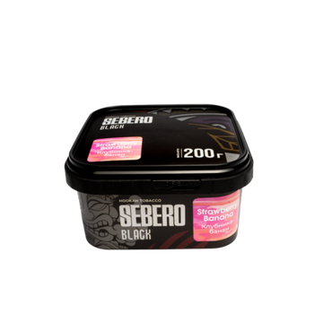 Sebero Black (Strawberry Banana), 200 гр.