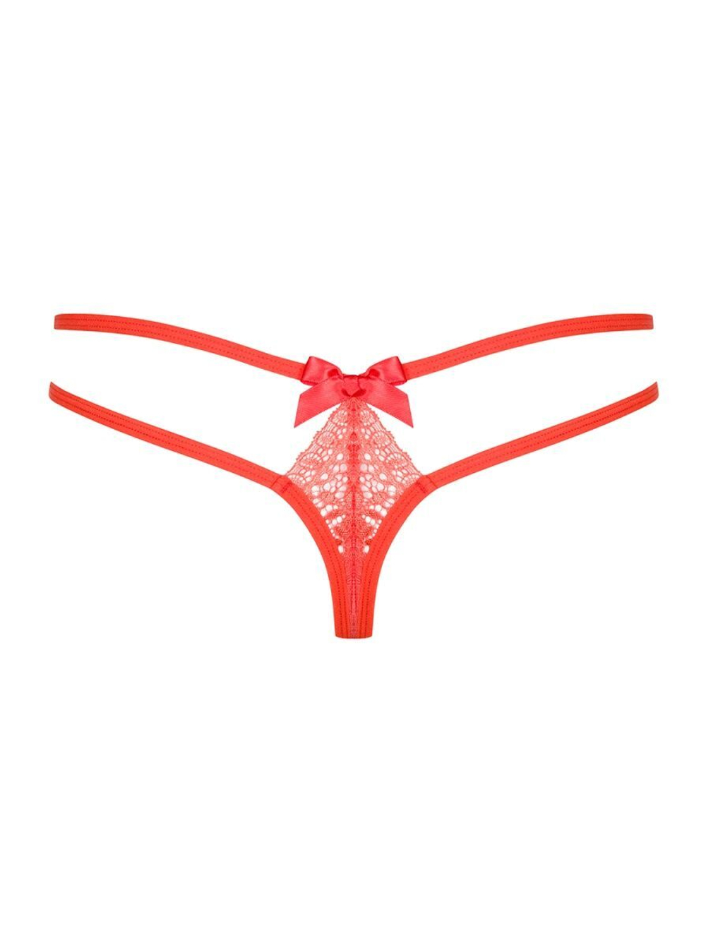 Ажурные трусики-стринги Intensa double (Размер: S-M) (Цвет: черный)