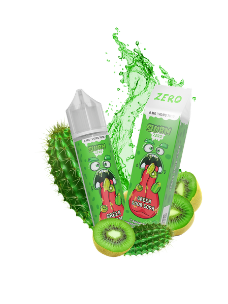 Купить Жидкость Slurm - Green Sour Soda 58 мл