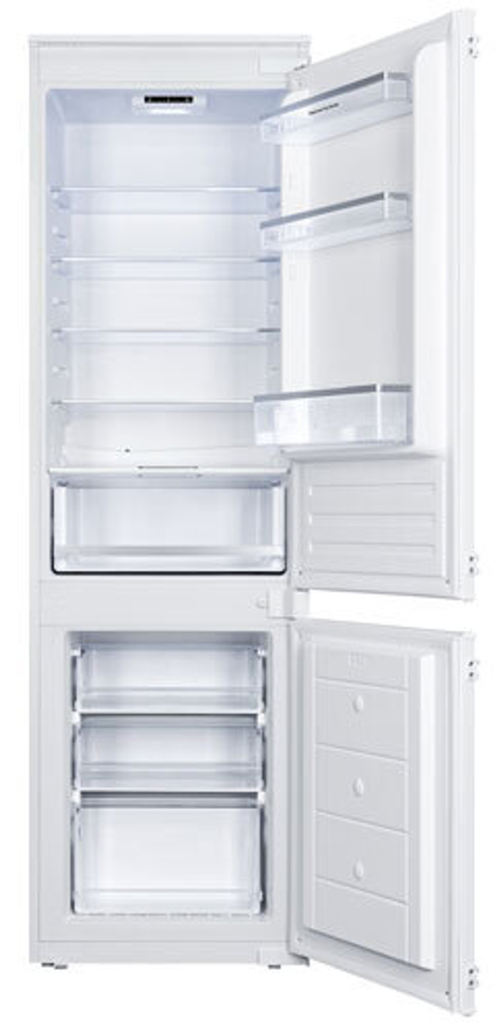 Встраиваемый двухкамерный холодильник Zigmund & Shtain BR 18 X