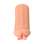 Телесный реалистичный мастурбатор-вагина 16см  с вибрацией Kokos Elegance.006