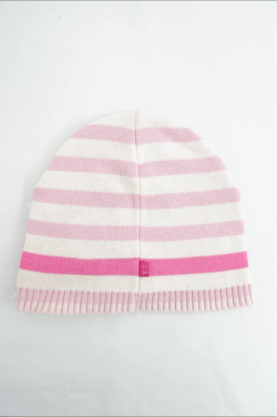 Шапка TT розовая с бантиком