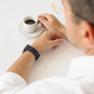 Ремешок для Apple Watch 40/41/42 mm из кожи теленка, цвета синий