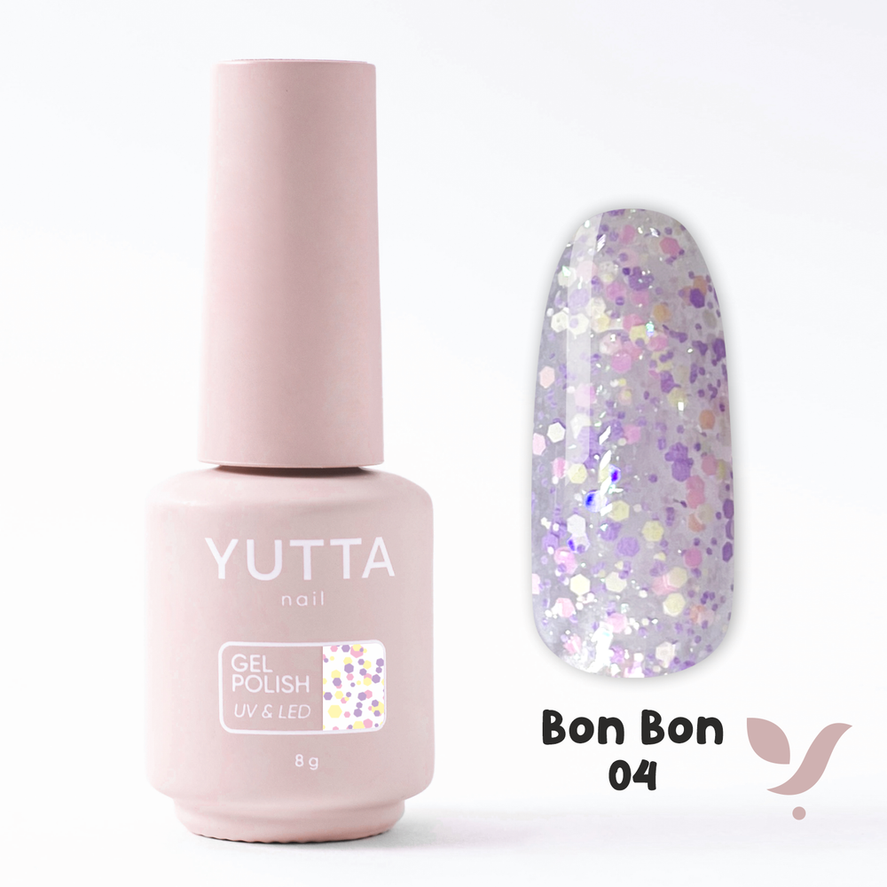 Yutta, Гель-лак Bon Bon 04, 8g