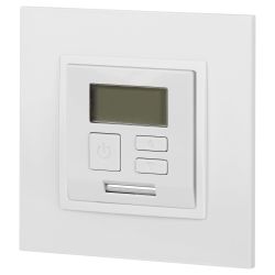 Терморегулятор ЭРА Elegance 14-4111-01М универс.230В-Imax16А, белый матовый
