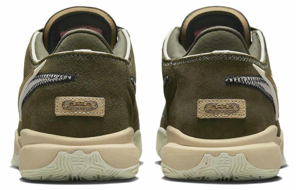 Кроссовки Nike Lebron 20 "Olive Suede"